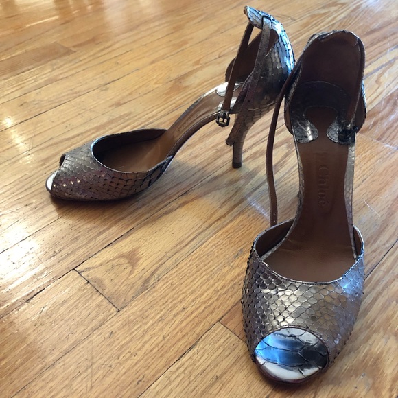 Chloe Ankle Strap Sandals - Real Python! - Picture 2 of 5